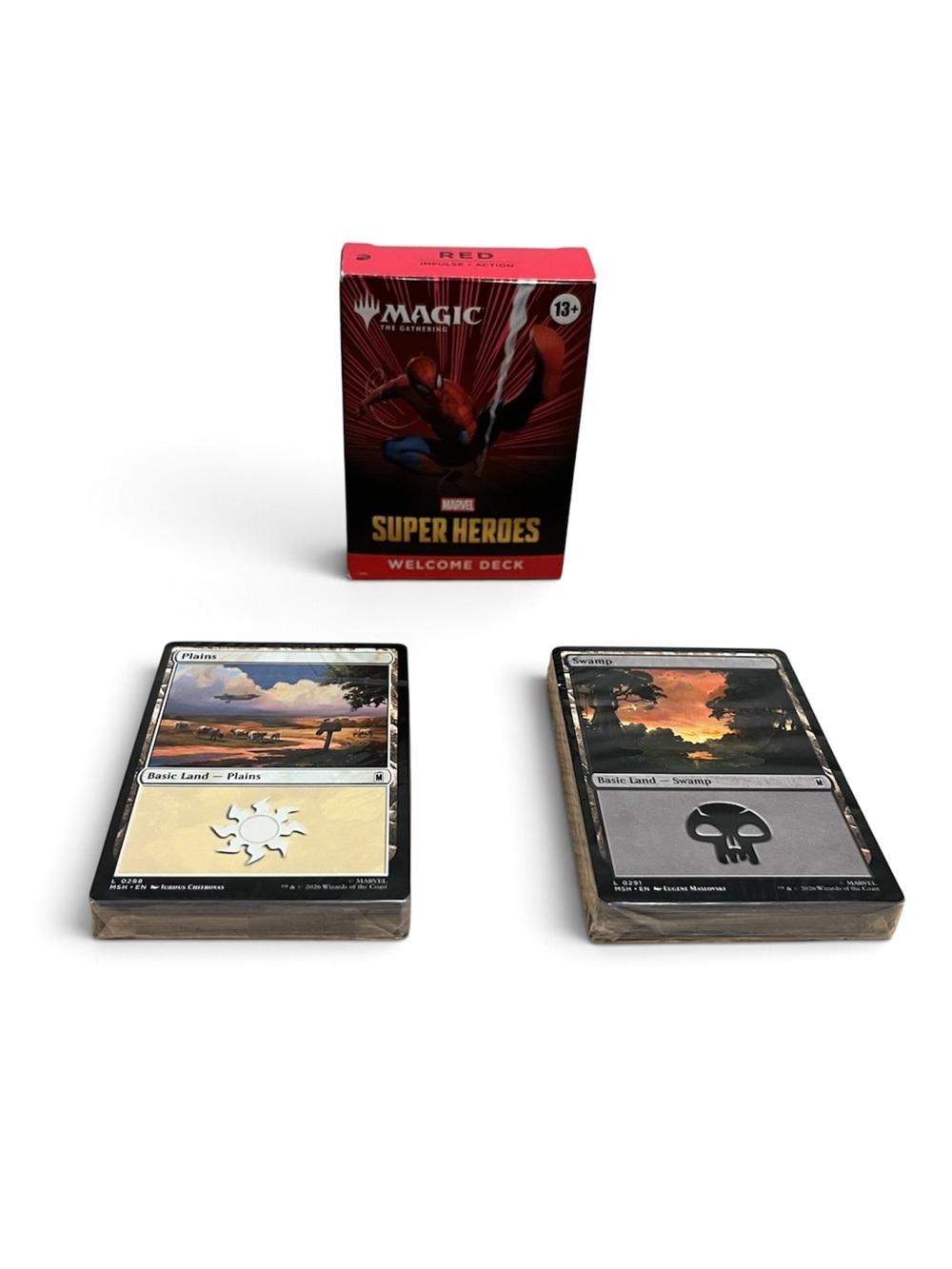 MTG Marvel Super Heroes - Welcome Deck (black and white)